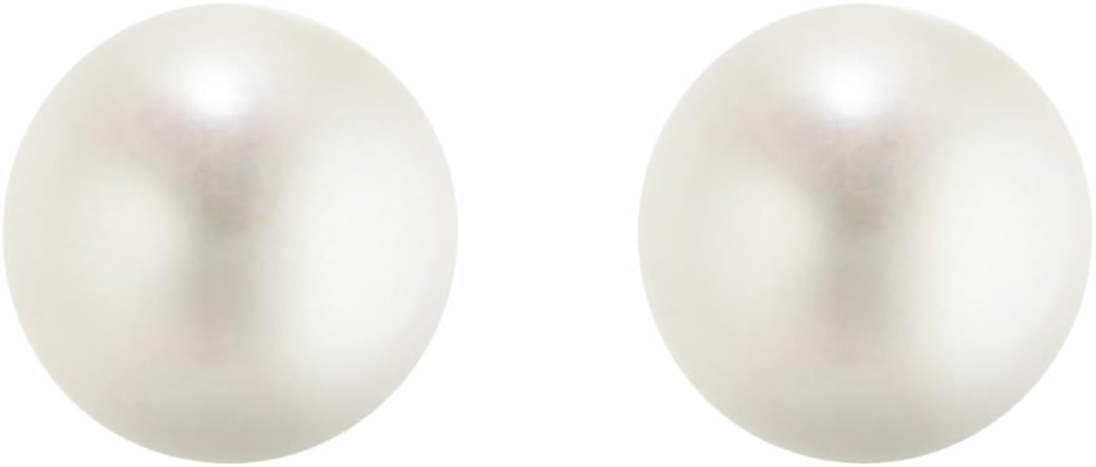 Schoeffel stud earrings, with freshwater cultured pearls, pearl 10 mm Amazon.co.uk Jewellery