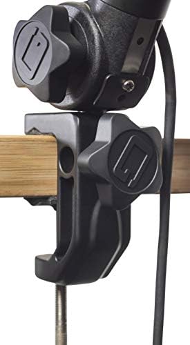 Gator Frameworks GFW-MIC-2621 Max Mic Stand, adjustable height, black color.