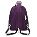 ECOSUSI Women Daypack Outdoor Sling Chest Bag Small Nylon Backpacks for College Girls Fashion Travel Bag, Purple