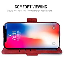 Compatible with iPhone Xs X 10 10s Wallet Case and
