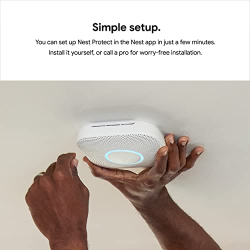 Google Nest Protect Smoke Alarm Smoke Detector and Carbon Monoxide