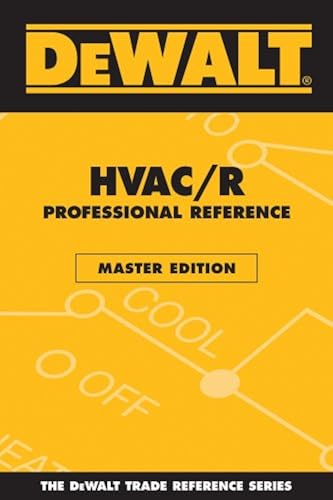Master Hvac Contractors DEWALT HVAC/R Professional Reference