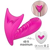 Orlena Wearable Wireless Remote Control G Spot Egg Vibrator,Clitoral Clit Dildo Silicone Vibrators for Women,Rechargeable Waterproof Clitoral G Spotter Stimulator,Adult Sex Toys for Women and Couples