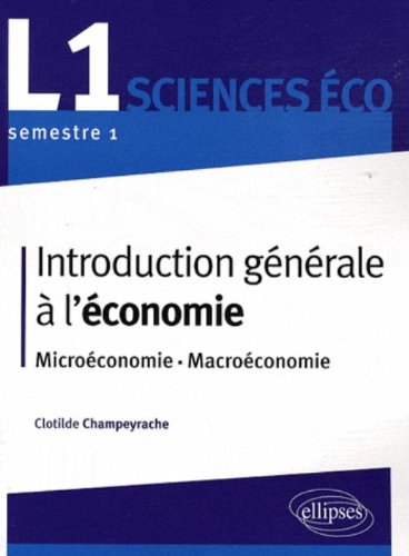 Introduction générale à l'économie