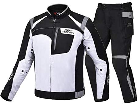 ANTLEP Motorcycle Jacket Pants Armoured 7 pieces of EVA armor Oxford fabric With reflective stripes Dry and comfortable For bicycles, riding motorcycles, cross country