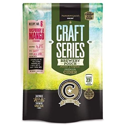 Mangrove Jack's Craft Series Raspberry and Mango Cider Pouch - Thumbnail 2
