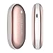 Letouch Rechargeable Hand Warmer 5200mAh Power Bank, Portable USB Electric Hand Warmers Double-Sided Heating Mobile External Battery Charger Best Gift in Winter for Women,Man (Rose Gold)