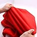 Koogel Christmas Dining Chair Slipcovers, 4 Pcs 25 x 20 Inch Chair Back Covers Santa Hat Chair Covers for Christmas Banquet Holiday Festival Decor