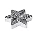 Star Cookie Cutters -Cattrees 10 PCS Star Shaped Cookie Cutters Set Stainless Steel Biscuit Cutters Set,Donut Cookie Cutter Set, Nest Star Shaped Fruit Cutter Set, Sandwich Cutter Set