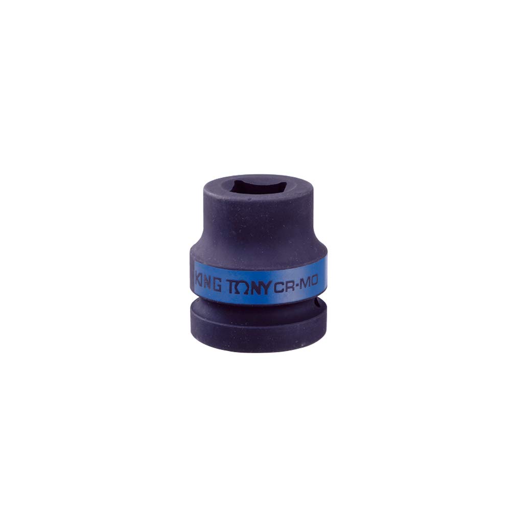 KING TONY 851419M Socket De Impacto 1" 4 Cantos 19mm for DIYers & Professionals, Made for Repair and Installation tasks, 19mm