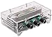 Amplifier Board, Yeeco HiFi 2.1 Channel 80W+80W+100W Stereo Audio Amplifier Digital Power Amplifier Board with Acrylic Case Car Audio AMP Board with Adjustment Knobthumb 2