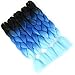 VCKOVCKO Ombre Jumbo Braid Hair 3 Tone Jumbo Braiding Hair Extensions For Twist Braiding,Jumbo Box Braiding Hair 24