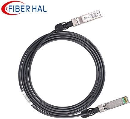 FiberHal For Ubiquiti Unifi SFP Cable Direct Attach Copper Cable, 30AWG Passivee … (3-meter(10ft))