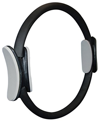 Sveltus Unisex Adult Pilates Ring, Black/Grey, Diam. Approx. 38 cm