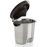 Fill N Save *ELITE SERIES* Stainless Steel Reusable K Cup. Built to Outlast Your Keurig Machine! For Original Keurig 1.0 and New Keurig 2.0, K200, K300, K400, K500 Series of Machines (Silver)