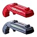 Tatuo 4 Pieces Cap Gun Bottle Opener Cap Gun Launcher Shooter Beer Openers Plastic Beer Bottle Opener for Home Bar Party Drinking Game (Red and Grey)