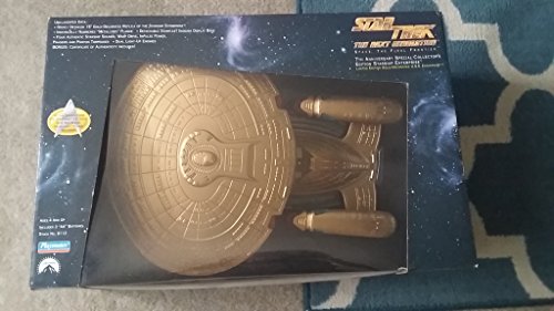 Star Trek Gold Starship USS Enterprise Next Generation