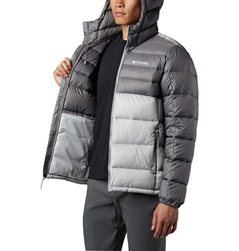 columbia men's buck butte insulated hooded jacket