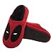 Marvel Deadpool Red Scuff Slippers | L