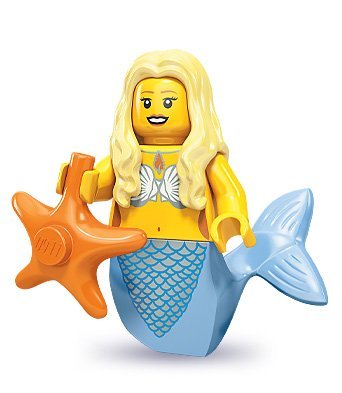 LEGO Minifigures Series 9 MERMAID (Opened Packet)