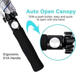 G4Free 68 Inch UV Protection Golf Umbrella Auto
