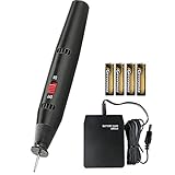 Electric Engraver Pen Engraving Tools Carve Tool Engraving Pen Battery Powered with Diamond Tip Bit to Engrave on Metal Glass Leather Ceramic Plastic