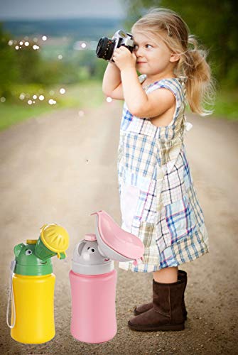 Baby Girls Child Kids Portable Emergency Urinal Potty Pee Pee Training Cup for Car Travel Camping