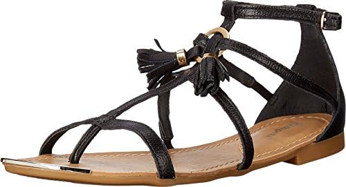 Pampili Girl's Cloe 202.071 (Little Kid/Big Kid) Preto Sandal 31 (US 12.5 Little Kid) M