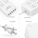 ORICO 6-Outlet Power Strip Surge Protector with 5-Port USB Charger Built-in 5ft Cord for Workbench, Nightstand, Dresser and More 3.5 Out of 5