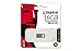 Kingston DataTraveler Micro 3.1 16GB USB 3.0 Compatible Hi-Speed up to 100MB/s Ultra-small Metal Case Flash Drive (DTMC3/16GB) - Silver