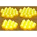 Instapark 144 pack Battery powered Flameless LED Tealight Candles,