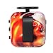 Tepoinn Fidget Attention Cube Relieves Stress and Anxiety Educational Development Toys for ADD, ADHD, Anxiety, and Autism Children and Adults (Red-phoneix 2)