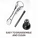 Zestkit Wine Aerator Pourer, Wine Pour, Aerating Pour and Decanter Spout for Wine, Whiskey