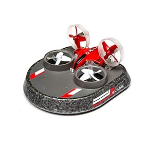 Blade Inductrix Switch RTF 2-in-1 RC Micro Drone Hovercraft with LED and Safe Technology