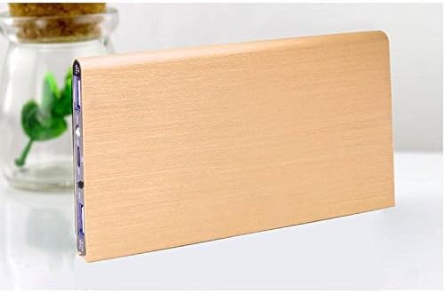 US OFTENBUY LIMITED 1Pc Ultrathin 30000Mah External Power Bank Electricity Saving Function Long Service Life Gold