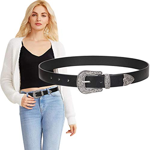 Western Belts for Women Vintage Western Design Ladies Cowgirl Waist