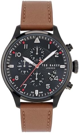 Amazon.com: NIXON Station Chrono Leather A1163 - Chocolate