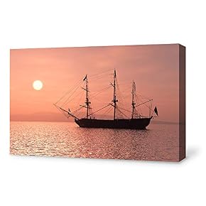 for Living Room Bedroom Home Artwork Paintings Sailboat...