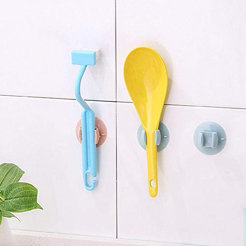 Pocktyle Electric Cooker Sucker Type Rice Cooker Spoon Stand Holder Rice Spoon Shelf Rice Scoop Holder 2pcs Meal Spoon Storage Rice Shovel Rack