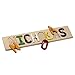 South Bend Woodworks Kids Wooden Peg Name Puzzle –10-12 Characters (Including Spaces)
