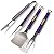Sportula Spirit Series 3 Piece Barbeque Set, NCAA Alabama Crimson Tide