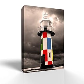 Lighthouse Pictures Home Wall for Bedroom Living Room Paintings Framed