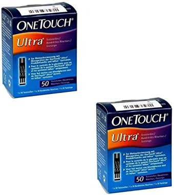 One Touch Ultra Test Strips, 50 Count (2)