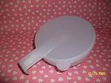 Tupperware Forget Me Not Onion Grapefruiit Lemon Keeper in White