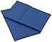 Amazon Basics 400 Thread Count Cotton Pillow Cases, Standard, Set of 2, Navy, 30