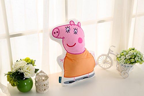JessyHome Plush Toy Cartoon Pillow, Mummy Pig