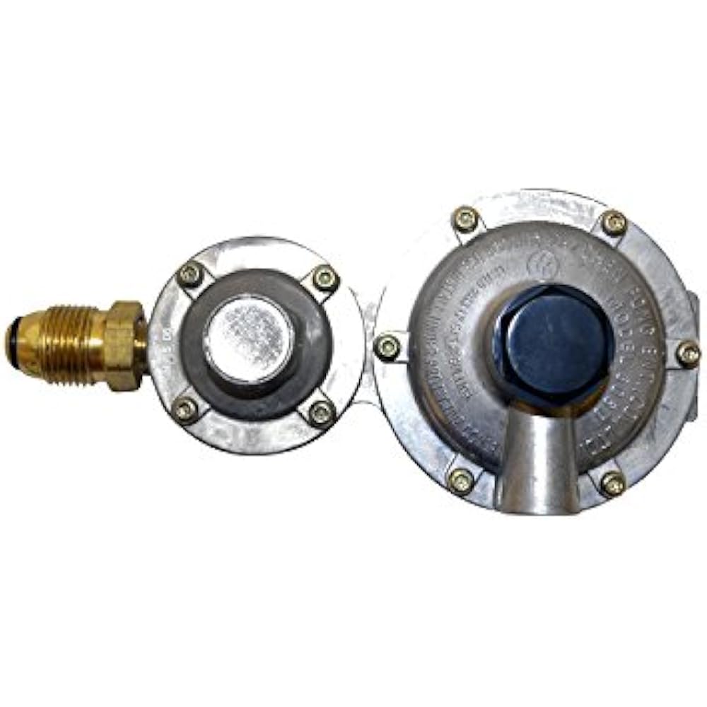Mr. Heater F273863 Horizontal Vent Propane Two Stage Regulator, 1