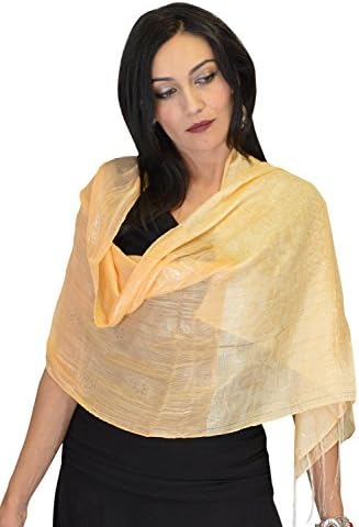 Moroccan Shoulder Shawl Breathable Oblong Head Scarf Silky Soft Exquisite Wrap