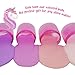 Original Stationery Slime Containers with Lids 6 Ounce [Perfect Slime CONTAINERS No BPA's Safe for Kids] Small Plastic Storage Jars Screw Top, [for Any Slime Maker] (Clear Pink)