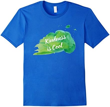 Mens Kindness is Cool Be Kind Caring Thoughtful Generous T-Shirt 2XL Royal Blue